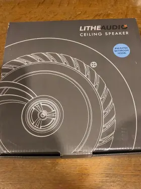 01557 LITHE AUDIO Passive Ceiling Speaker Bathroom Ip