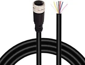 USLQ-5655 LONLONTY Connector Sensor Cable Female Pin Straight