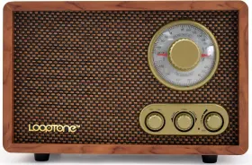 DS-R08-W LOOPTONE Am Fm Classic Radio Bluetooth Speaker Wood