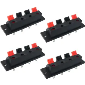 JSSPRC-4W-4 LRONG Jack Socket Spring Push Release Connector