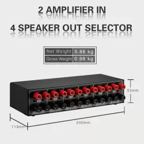 BBY5271787390022NJ LYNEPAUAIO Zone Channel Speaker Switch Box #3