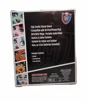 021331340405 MATTEL Monster High Creeperific Audio Speaker #2
