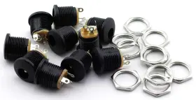 DC3PIN-10-RE MEETOOT Pack Pin Female Power Jack Panel Mount