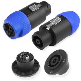 NL4-8P MEIRIYFA Pole Speakon Connector Plug Speak Pin Male