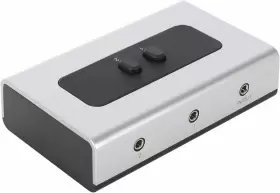 4330142721 MIRAVIEW NETMATE Port Stereo Manual Switch Box