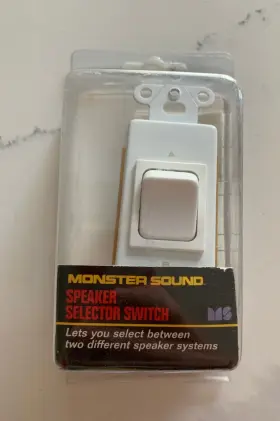 94080 MONSTER Sound Speaker Selector Switch