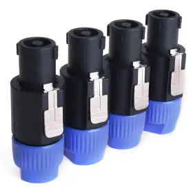 631161864752 NANYI Speakon Cable Crown Amplifier Audio Plug