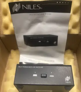 PS-1 NILES Audio Phono Line Level Switcher
