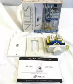 VCS100R NILES Vcs High Power Wall Stereo Volume Sound Control