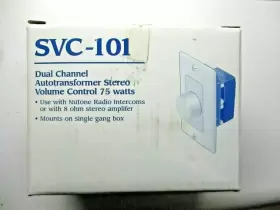SVC-101 NUTONE Dual Channel Autotransformer Stereo Volume #2