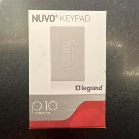 NV-P10-LA NUVO Light Wall Keypad Poe Player Portfolio