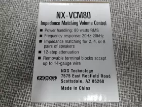 NX-VCM80 NXG Impedence Volume Control #2