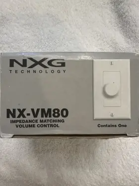 NX-VM80 NXG Wall Volume Control Module