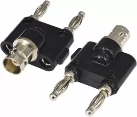 OL1183-2X ONELINKMORE Bnc Female Dual Banana Male Plug Jack