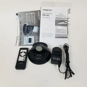 DS-A2 ONKYO Interactive Ipod Dock Power Adapter Remote Stereo