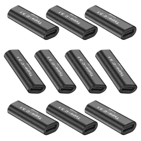 5PCS PASTALL Pack Usb Female Adapter Usbc Extender Coupler