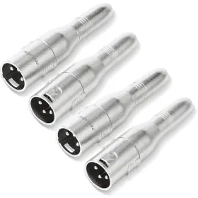 86189 PEGCABAC Xlr Pin Male Female Jack Socket Audio Adapter