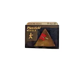 762-DE PFANSTIEHL Nos Shure Elliptical Diamond Needle Stylus