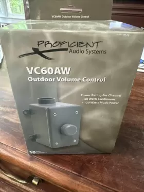 VC60AW PROFICIENT Audio Volume Control Watts