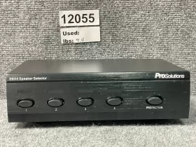 SBX4 PROSOLUTIONS Speaker Selector Unit Channel Watts