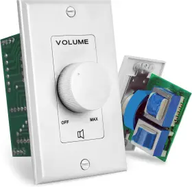 445008934934 PYLE Wall Mount Volume Control Knob Flush Plate