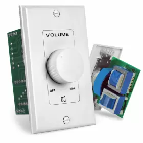 ADJUSTMENT20 PYLE HOME Wall Mount Volume Control Knob Flush