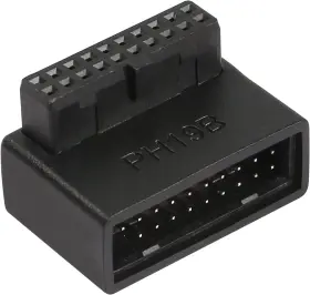 PH19B QIANRENON Usb Pin Adapter Male Female Turn