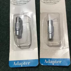 278-0263 RADIOSHACK Adapter Connector Coax Female Rca Phono #2
