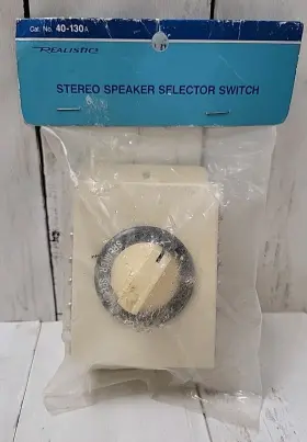 40130A RADIOSHACK Realistic Stereo Speaker Selector Switch