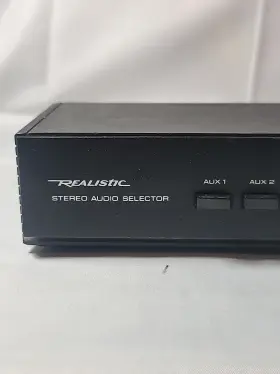 422110 RADIOSHACK Realistic Radio Stereo Audio Selector #2