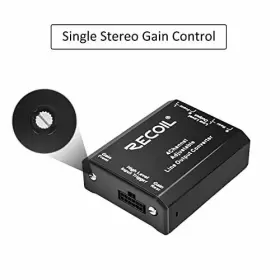 LOC4 RECOIL Channel Speaker Cable Rca Line #3