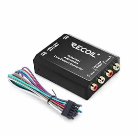 LOC4 RECOIL Channel Speaker Cable Rca Line