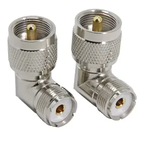RFA0082 RFADAPTER Right Angle Pack Uhf Male Female Coax