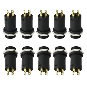 MSFJSPN-10 RLECS Mini Stereo Female Jack Socket Plug Nut