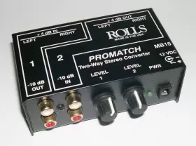 675889000153 ROLLS Promatch Audio Level Converter #2