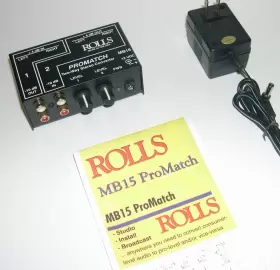 675889000153 ROLLS Promatch Audio Level Converter