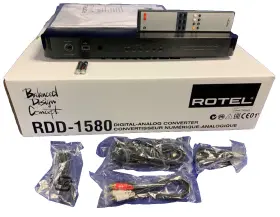 RDD-1580S ROTEL Digital Analog Convertor Slvr #3