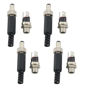 40321 RUIWAER Male Power Plug Connector Screw Lock Female