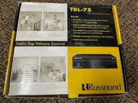 TBL-75 RUSSOUND Table Top Volume Control Headphone Extender