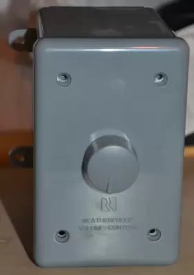 WALTX-2 RUSSOUND Weathrproof Impedance Stereo Volume Control #2