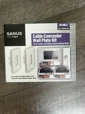 SAL-IWCM2-W1 SANUS Cable Concealer Wall Plate Kit