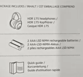 505582 SENNHEISER Hdr Rf Wireless Headphone #3