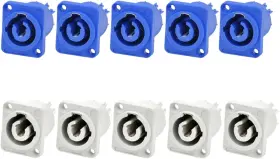NAC3MPB-1 SMART WELD Powercon Receptacle