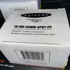 EA-MR-COMM-SPKT-25 SNAP AV Episode Speaker Transformer Taps #3