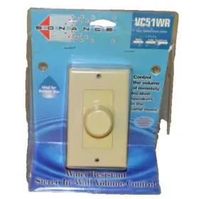 91452 SONANCE Rotary Stereo Wall Volume Control Water