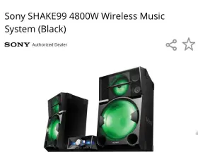 SHAKE-99 SONY Watts