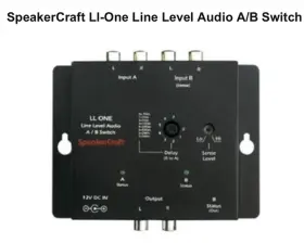 664254127397 SPEAKERCRAFT Line Level Audio Switch
