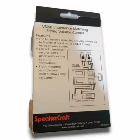 VS160 SPEAKERCRAFT Impedance Decora Stereo Volume Control #2