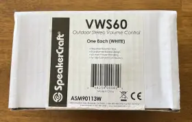 ASM90113W SPEAKERCRAFT Stereo Volume Control