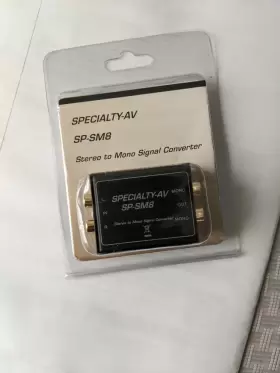 SP-SM8 SPECIALTY-AV Single Stereo Dual Mono Audio Converter
